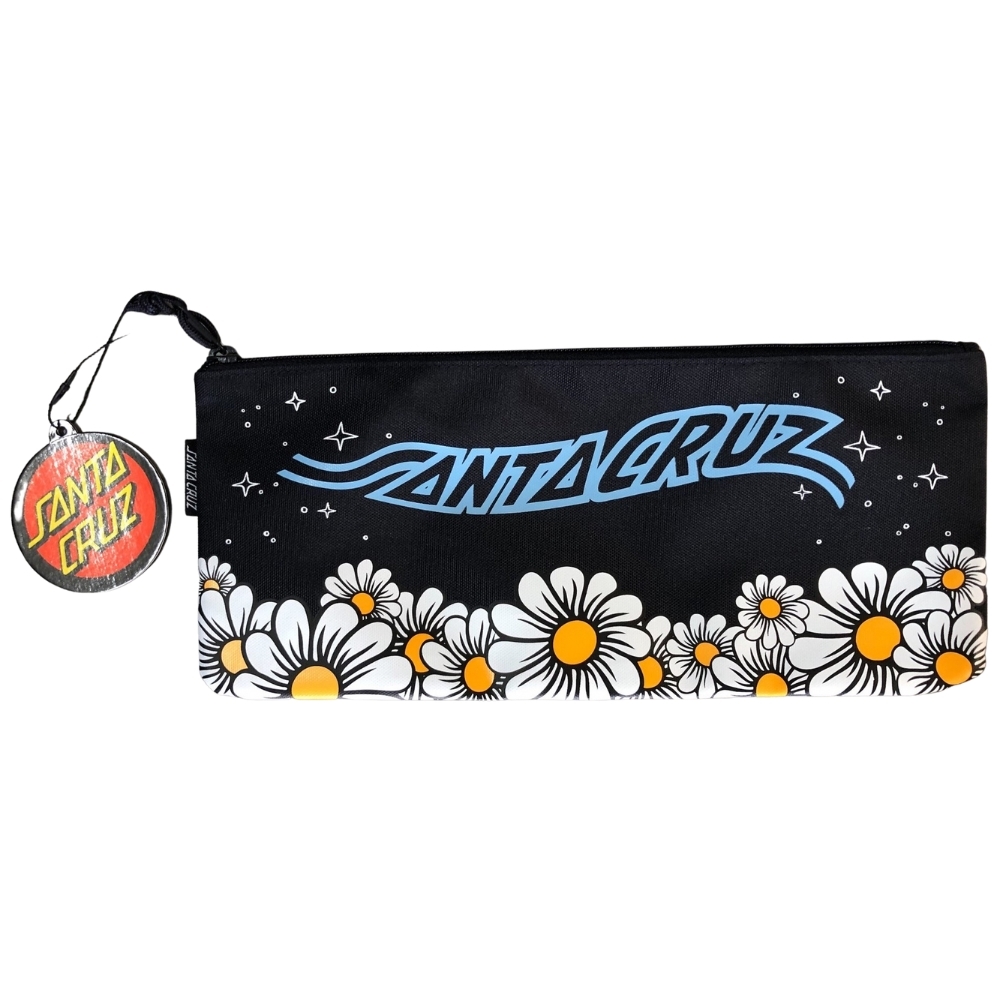 Santa Cruz Daisy Strip Navy Pencil Case