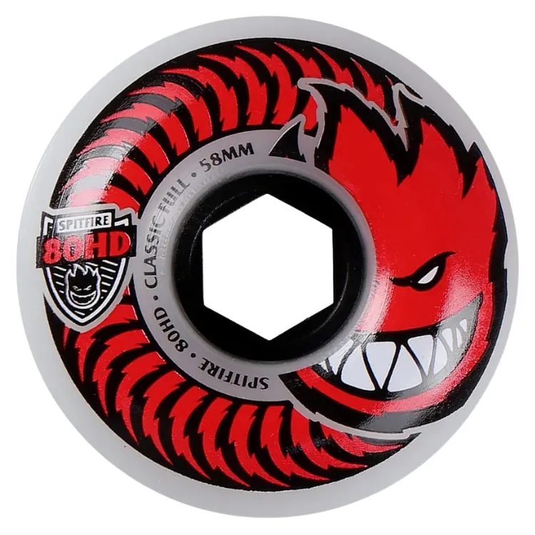 Spitfire Classic Full 80HD 58mm Skateboard Wheels