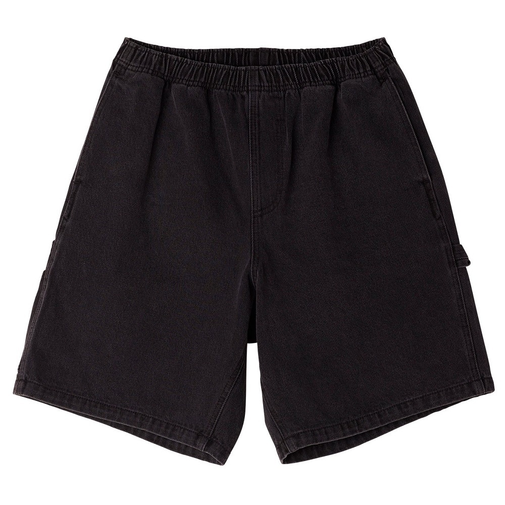 Obey Easy Denim Carpenter Black Shorts [Size: S]