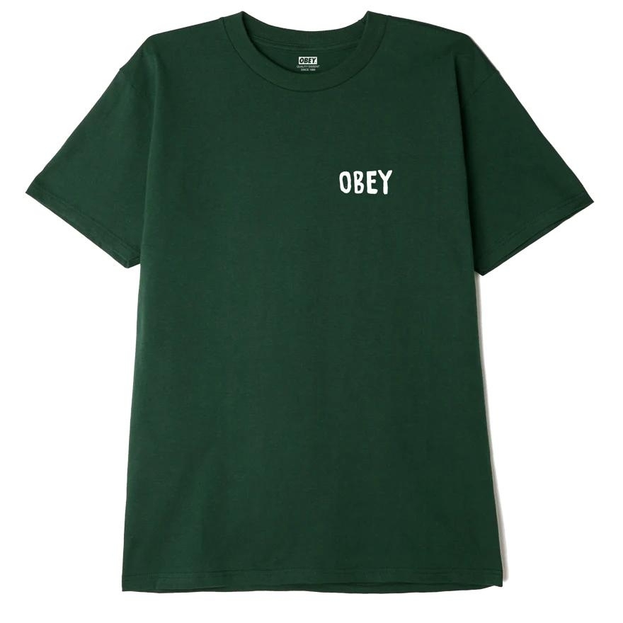 Obey OG 2 Forest Green T-Shirt [Size: L]