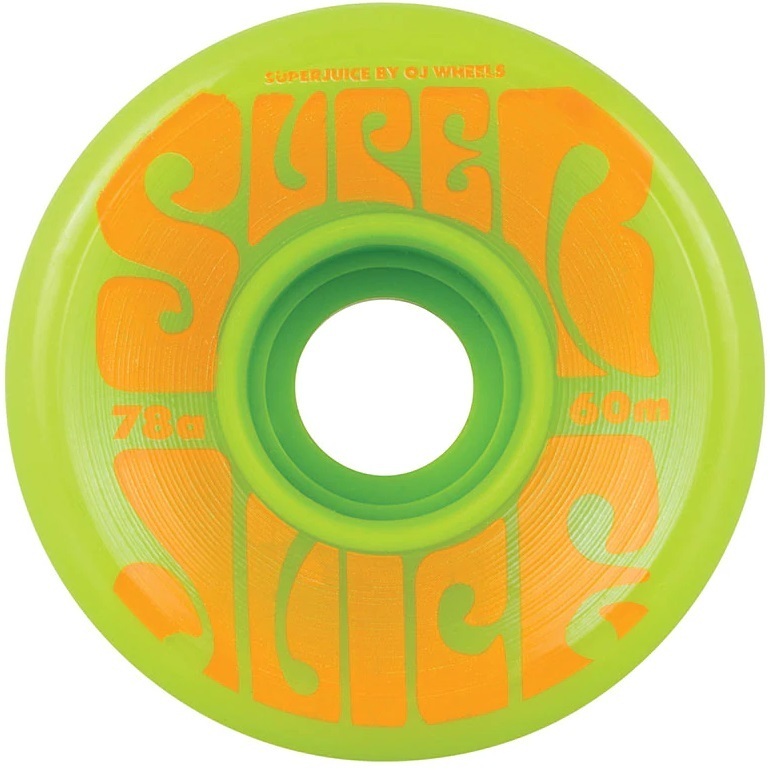 OJ Super Juice Green 78A 60mm Skateboard Wheels