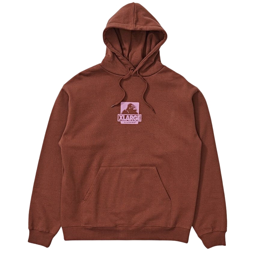 XLarge 91 Brown Pink Hoodie [Size: L]