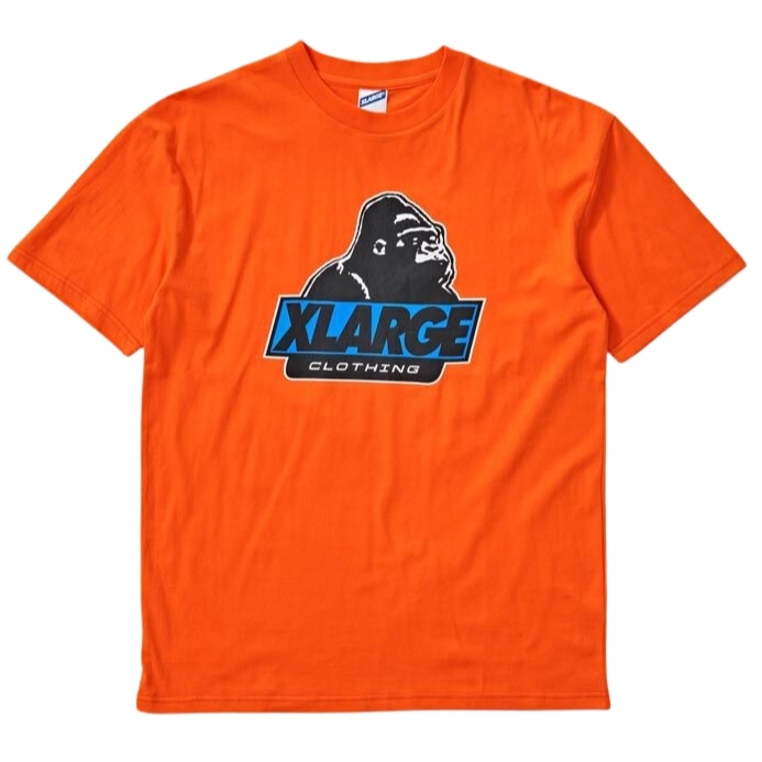 XLarge 91 Slanted Logo Orange T-Shirt [Size: L]