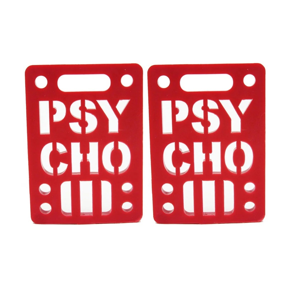 Vision Psycho Red 1/8 Skateboard Riser Set