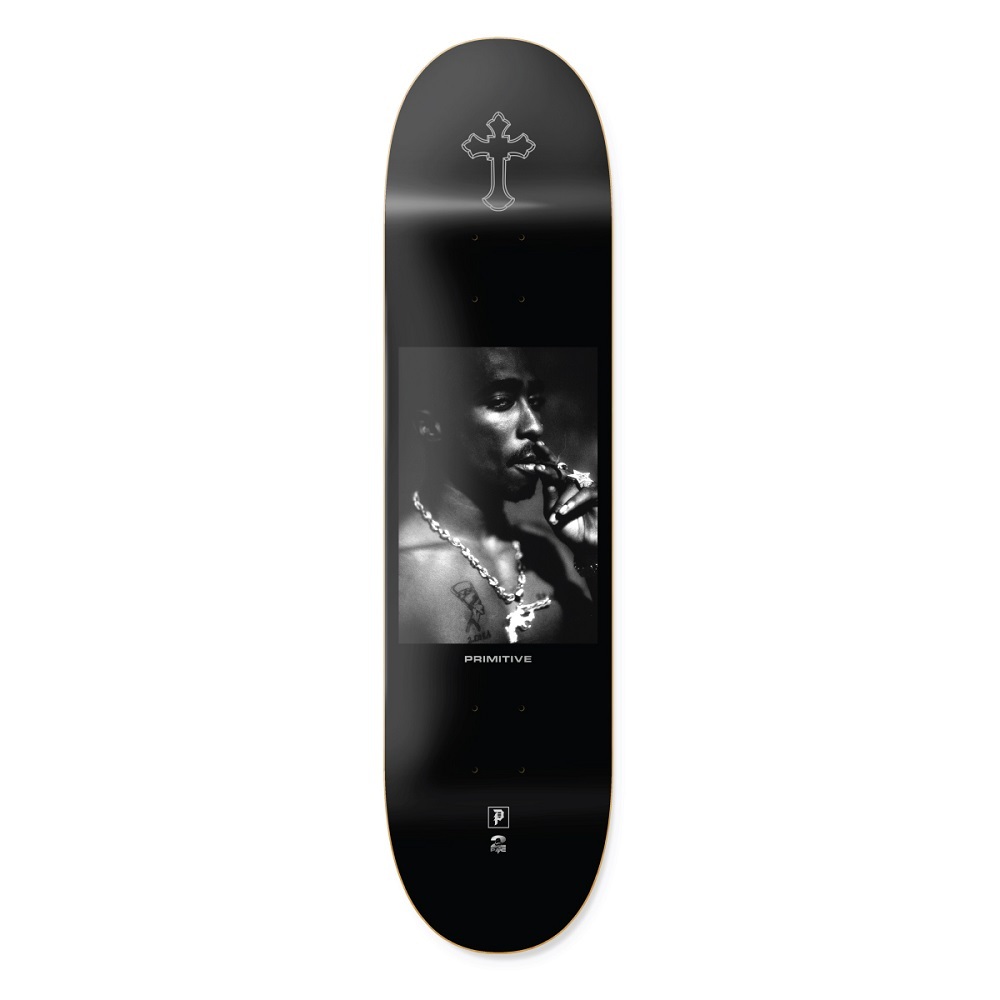 Primitive Tupac Platinum 8.25 Skateboard Deck