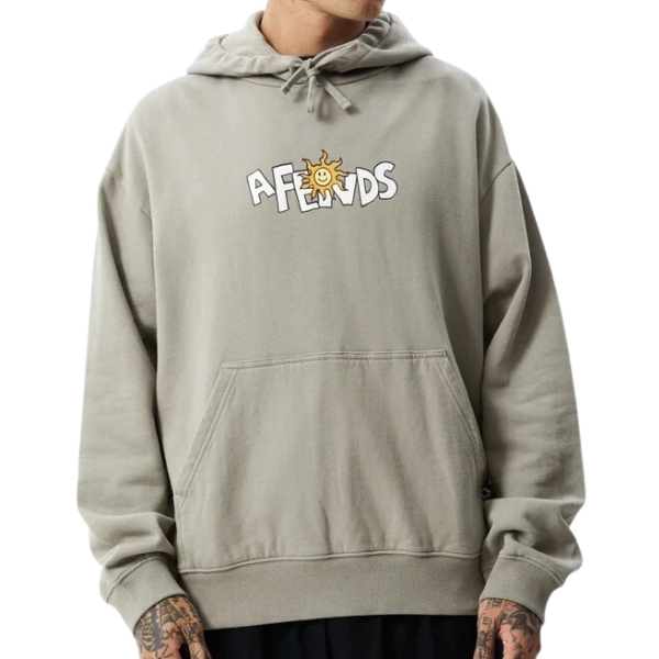 Afends Sunshine Graphic Olive Hoodie [Size: L]