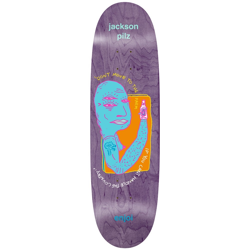 Enjoi Thirdeye Jackson Pilz R7 9.1 Skateboard Deck