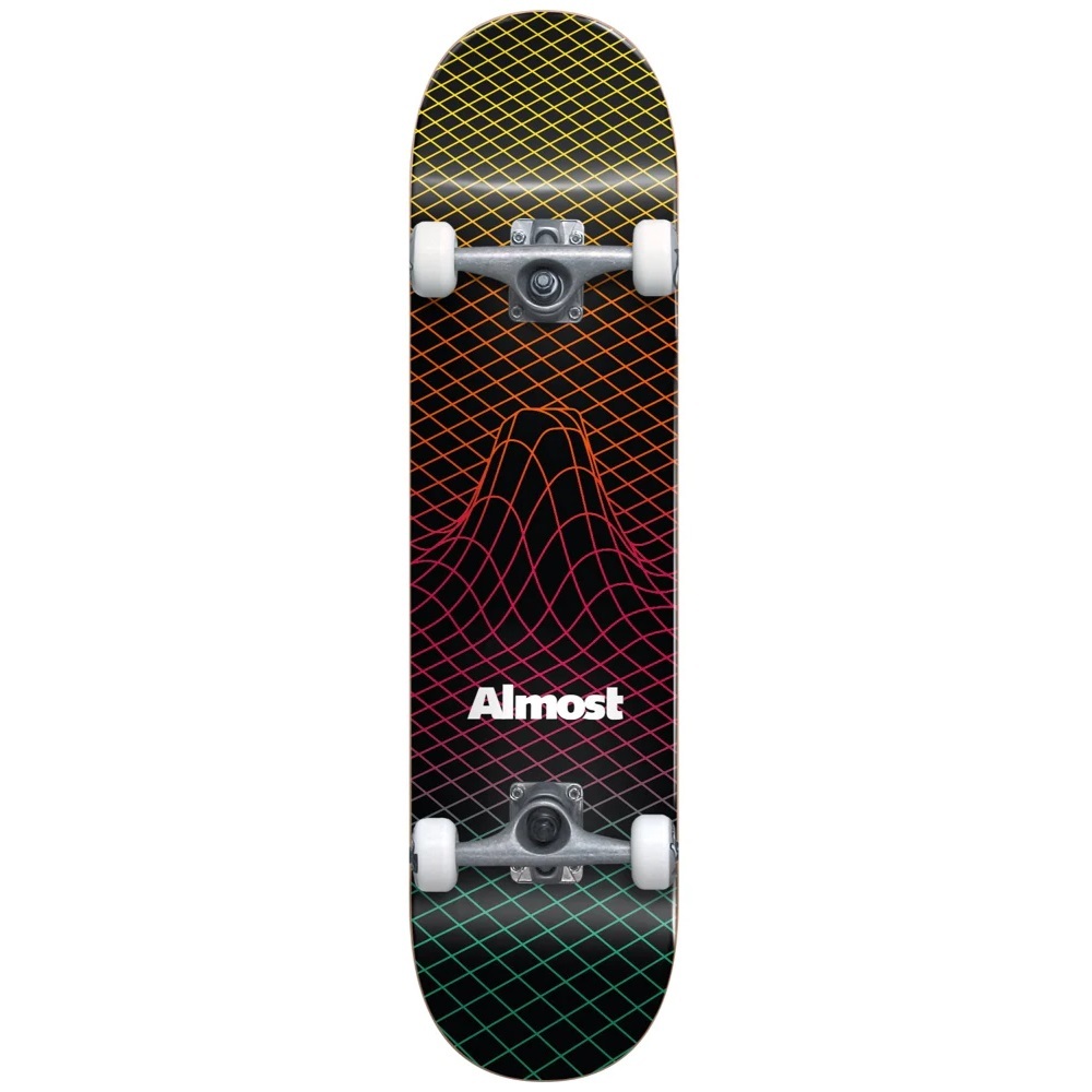 Almost VR Youth FP Black 7.25 Complete Skateboard
