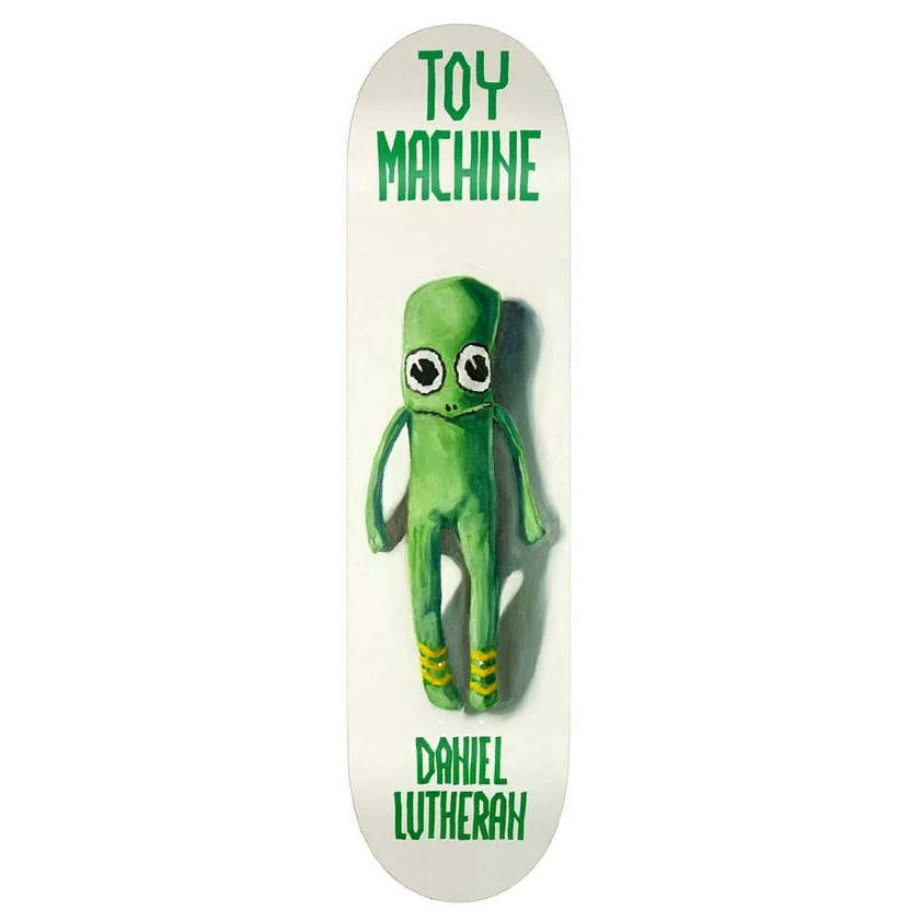 Toy Machine Dan Lutheran Doll 8.0 Skateboard Deck