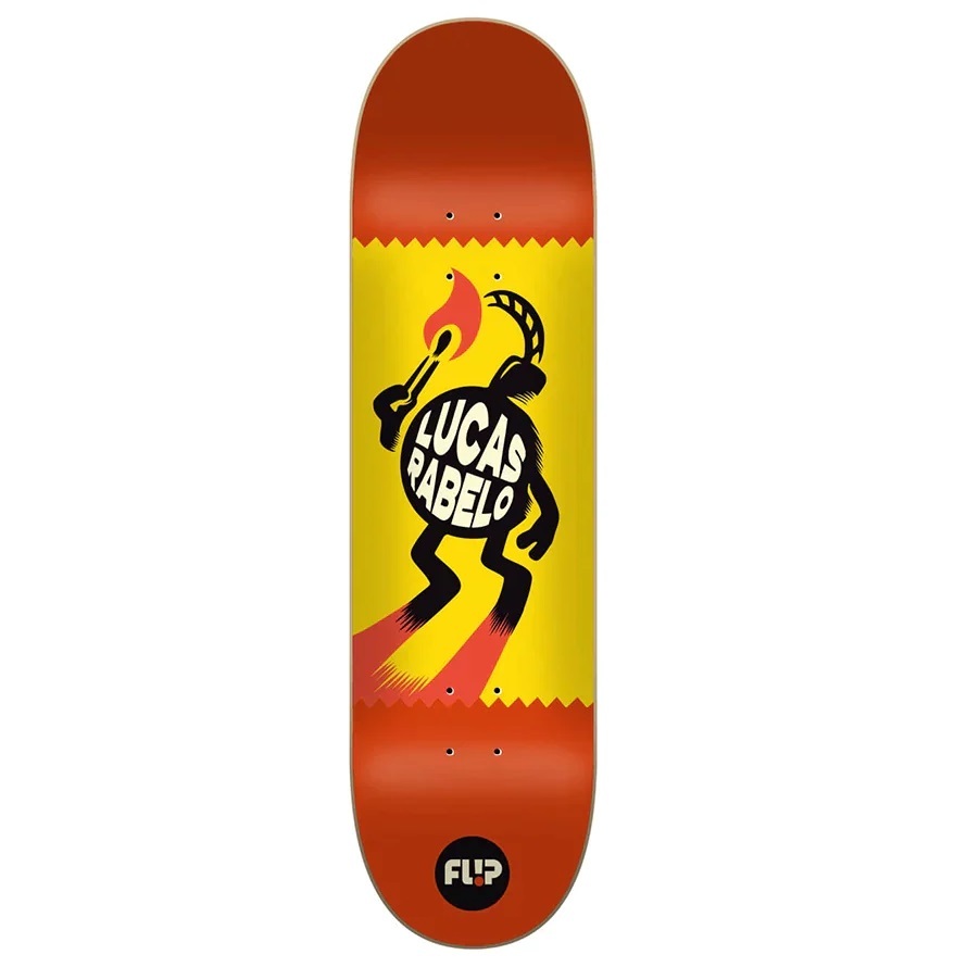 Flip Block Lucas Rabelo 8.25 Skateboard Deck