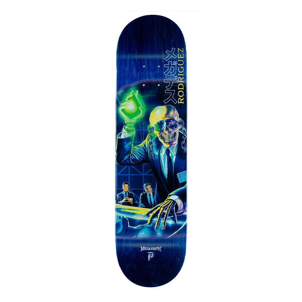 Primitive x Megadeth Rust In Prod 8.0 Skateboard Deck