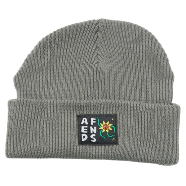 Afends Flowerbed Recycled Steel Ribbed Beanie
