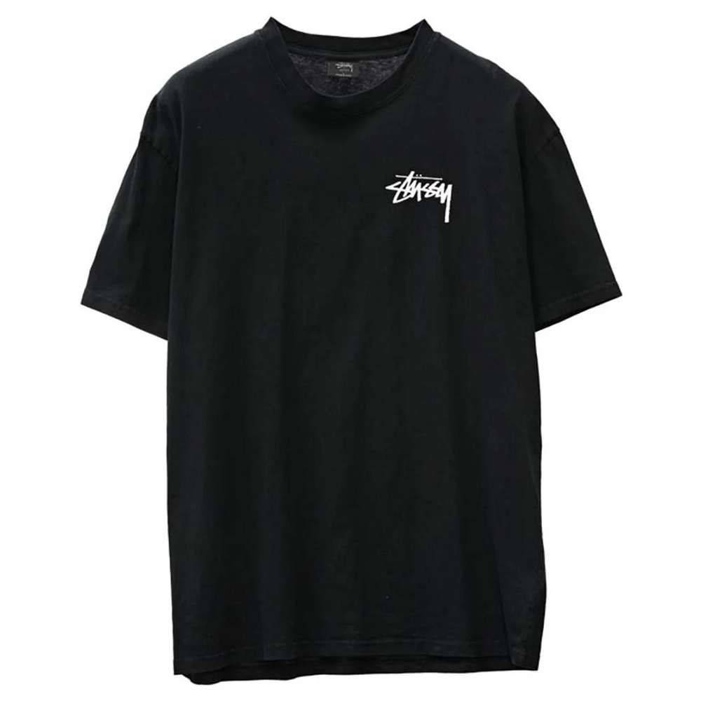 Stussy Jorge 50 50 Pigment Black T-Shirt