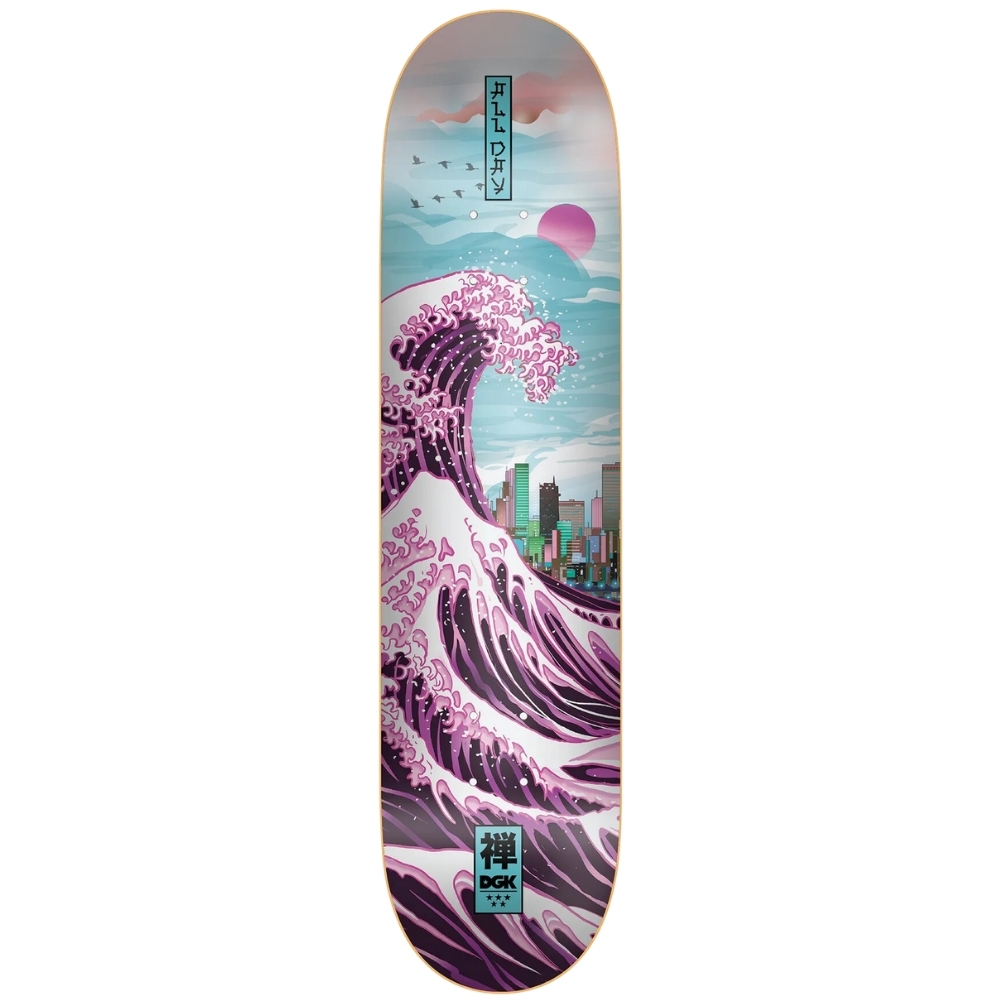 Dgk Zen Purple 8.1 Skateboard Deck
