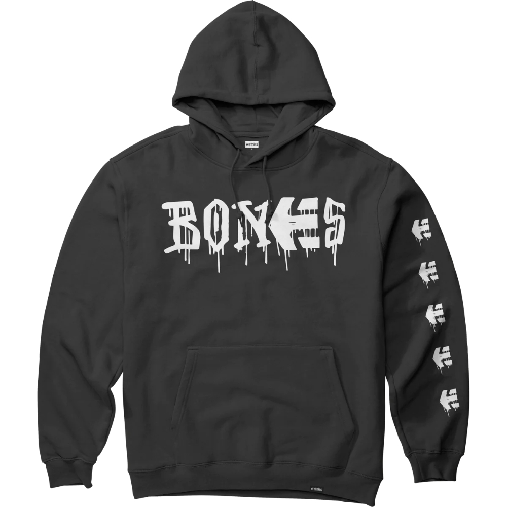 Etnies Bones Black Hoodie [Size: M]