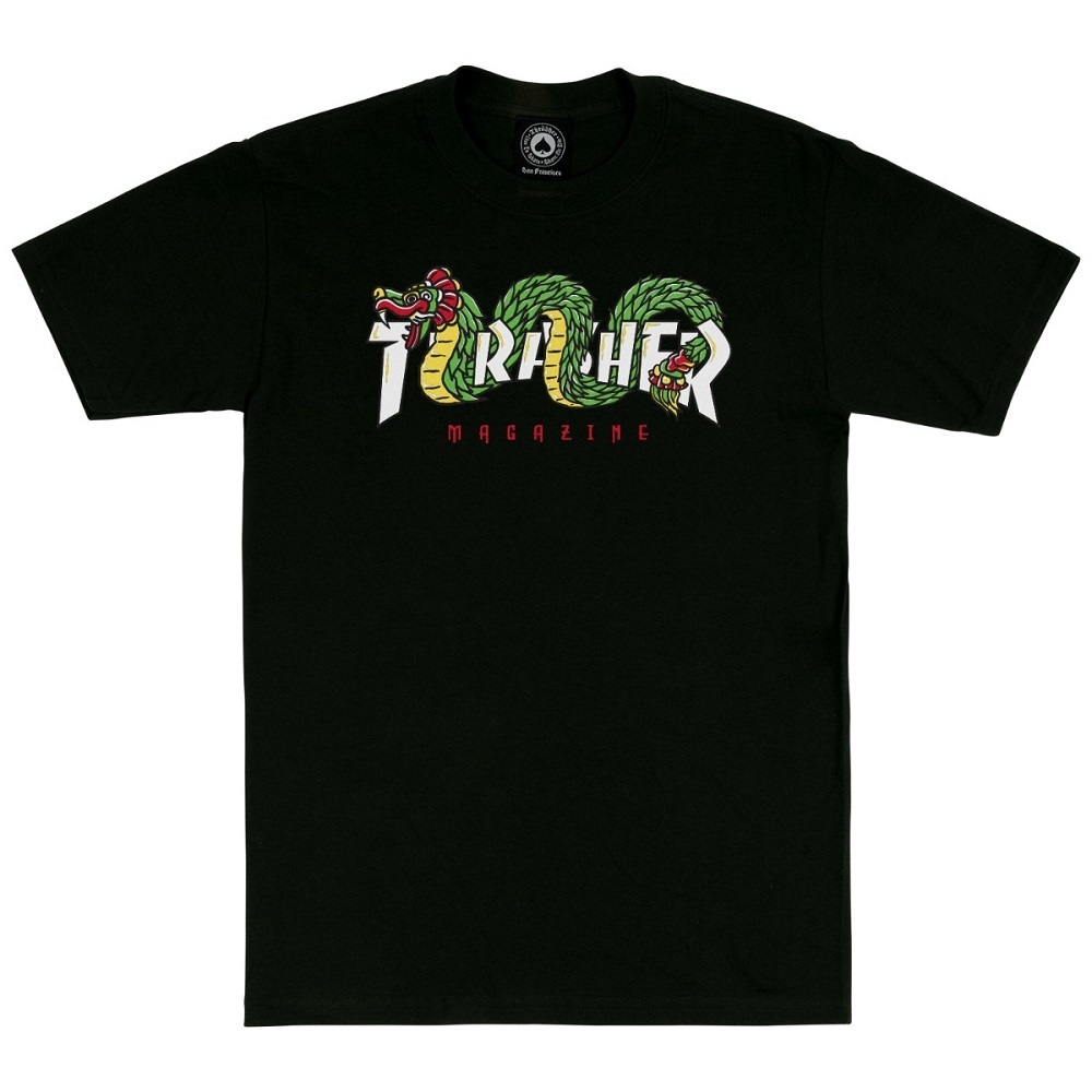 Thrasher Aztec Black T-Shirt [Size: M]