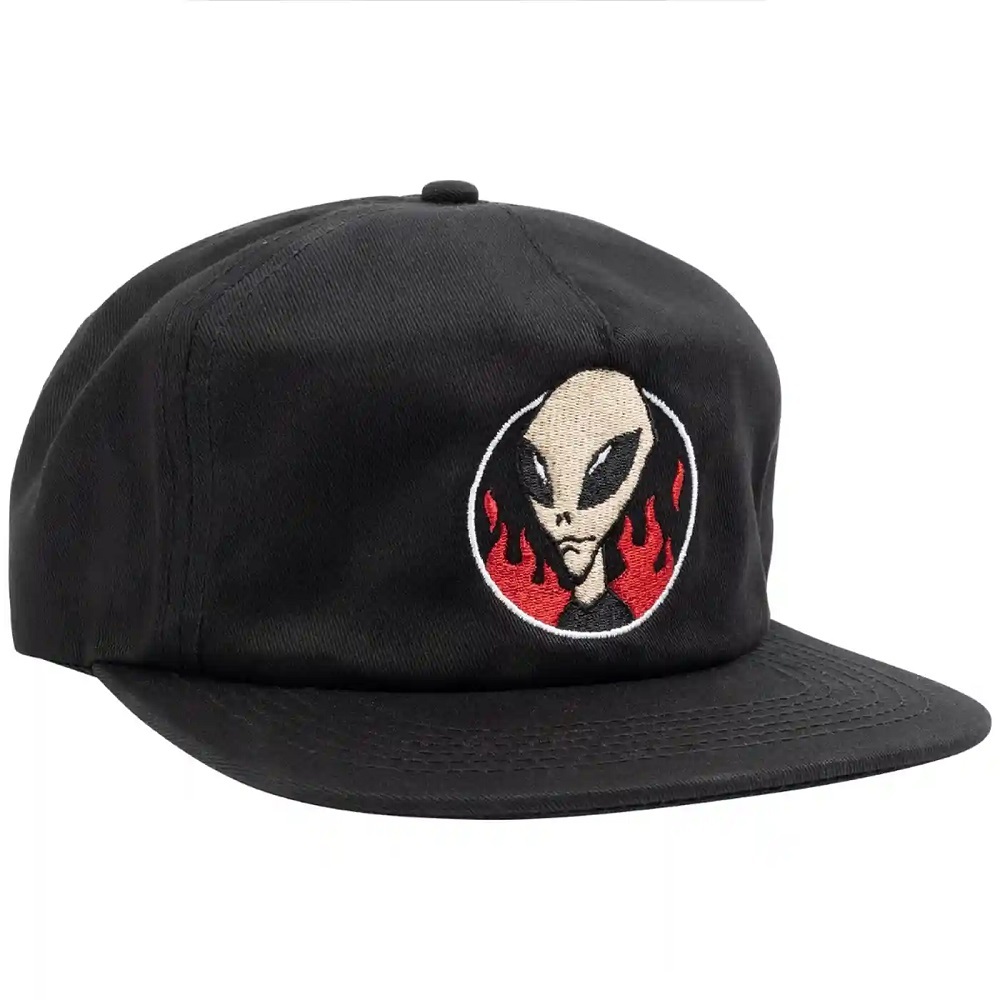 Thrasher X Alien Workshop Believe Black Snapback Hat