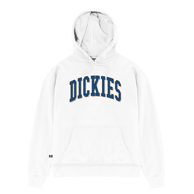 Dickies Longview Pull Over White Hoodie [Size: XL]