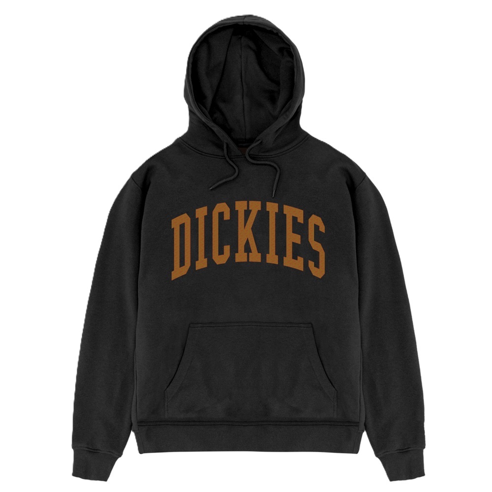 Dickies Longview Pull Over Black Hoodie [Size: L]