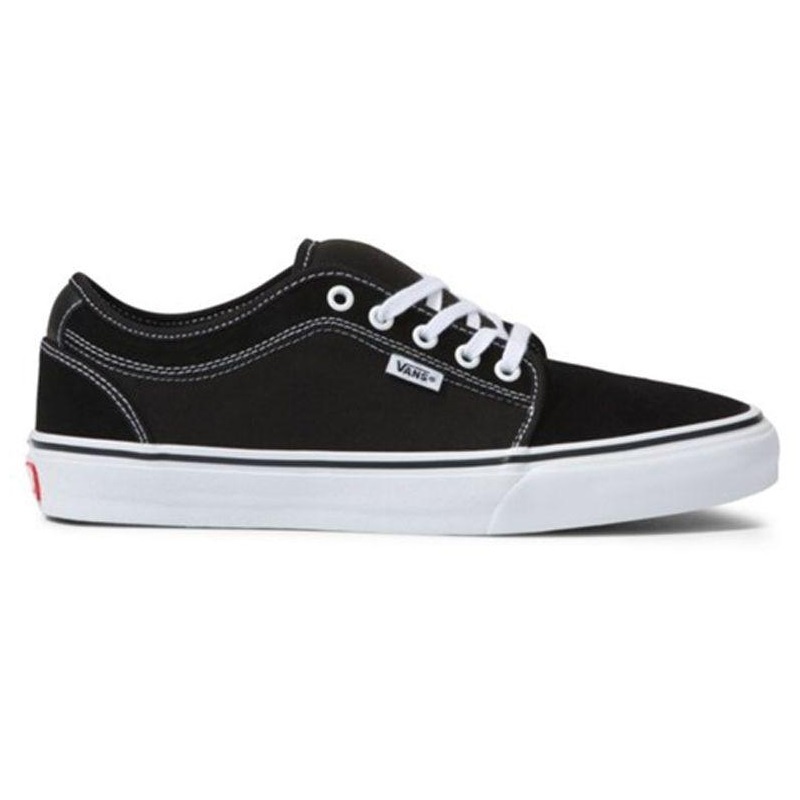 Vans Skate Chukka Low Black White Shoes [Size: US 12]