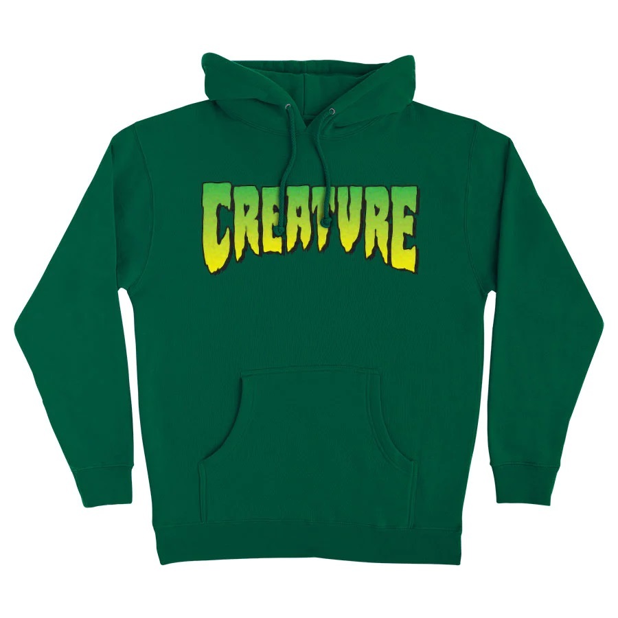 Creature Logo Green Hoodie [Size: M]