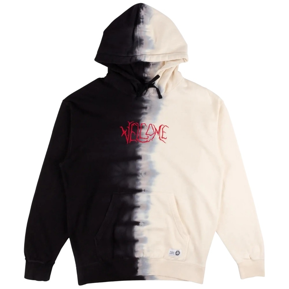 Welcome Skateboards Chimera Dip Dyed Bone Hoodie [Size: L]