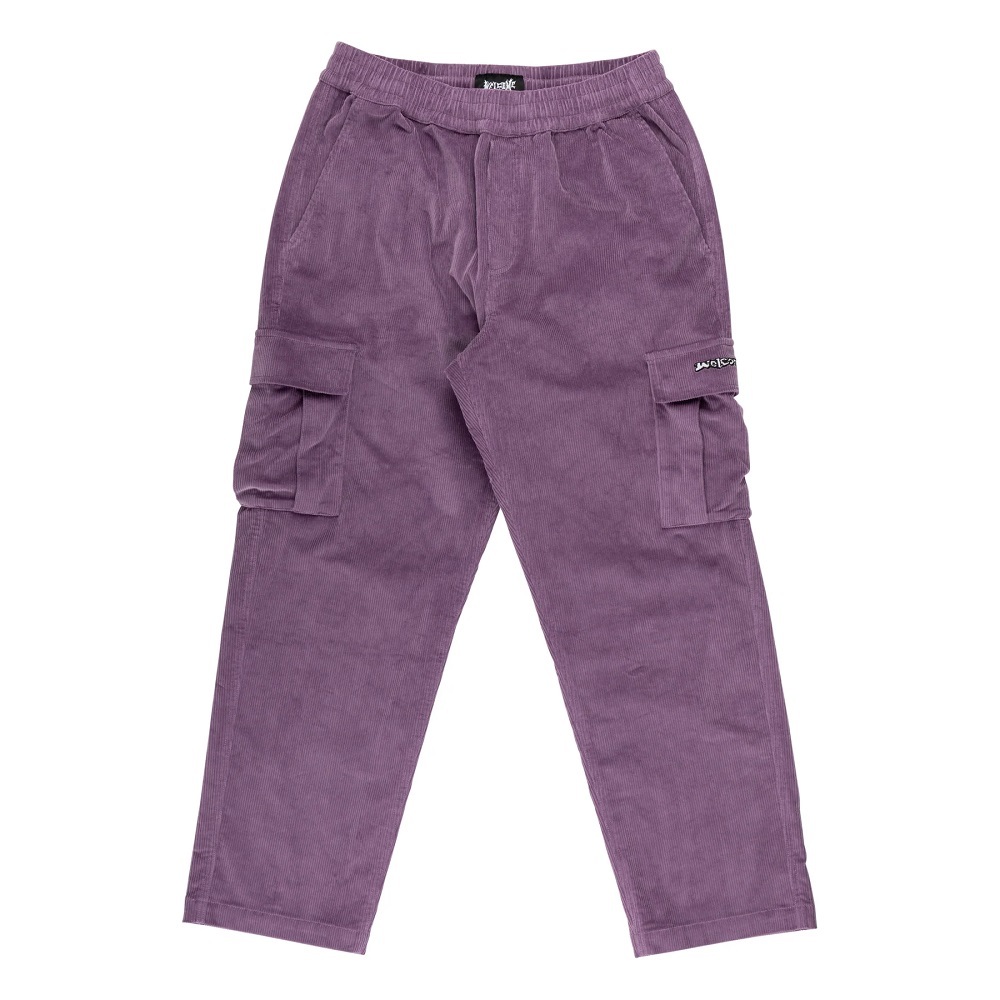 Welcome Skateboards Chamber Corduroy Berry Cargo Pants [Size: S]
