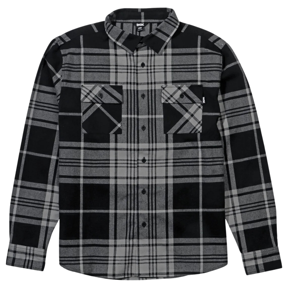 DGK Shacket Blessed Black Jacket [Size: S]