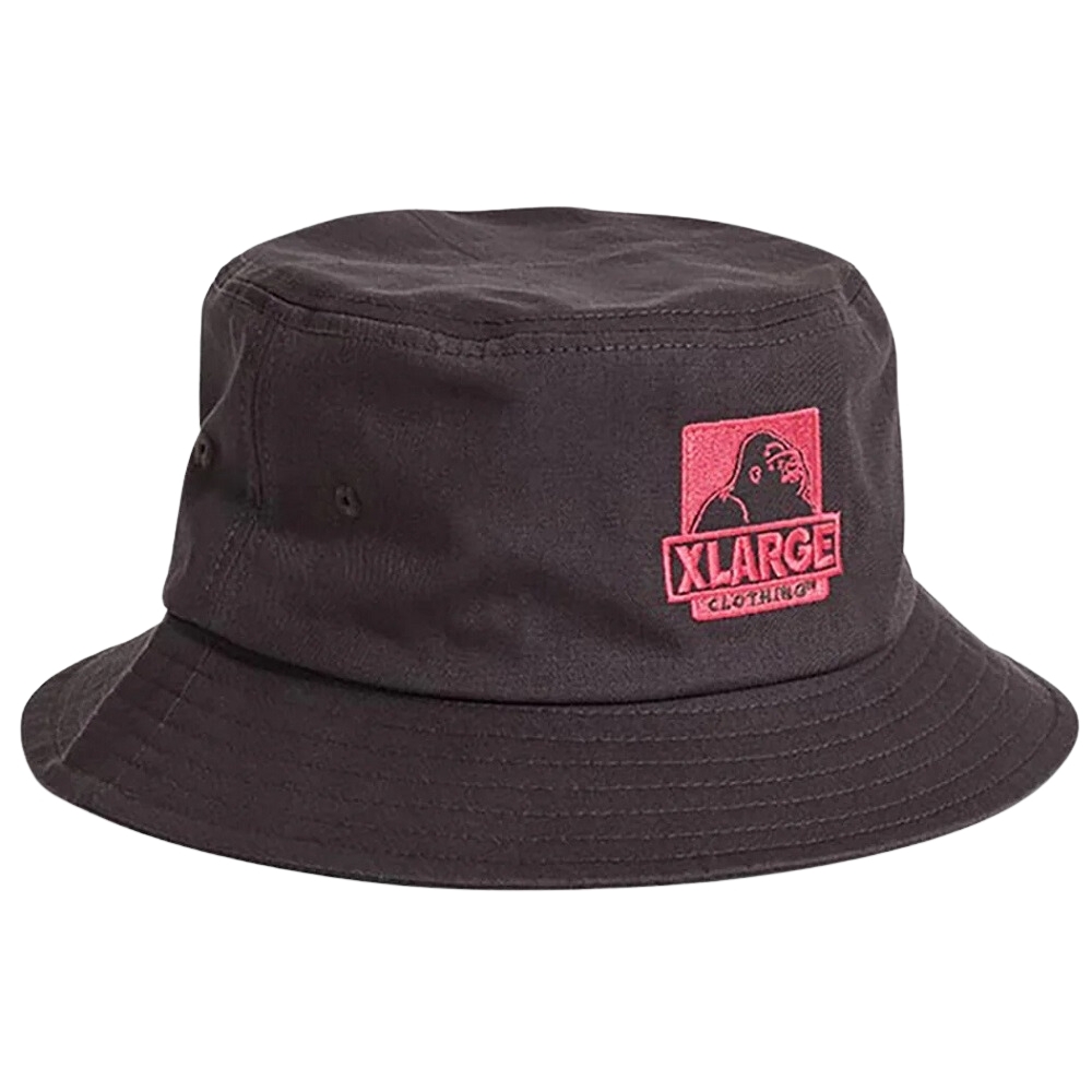 XLarge 91 Grey Red Bucket Hat