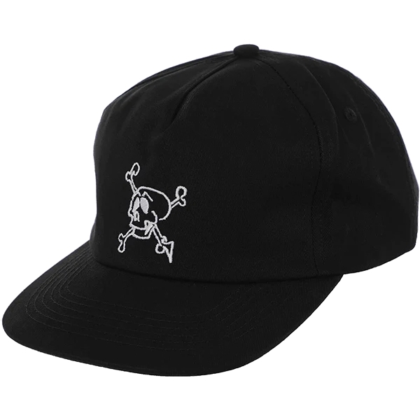 Krooked Style Black White Adjustable Hat Cap