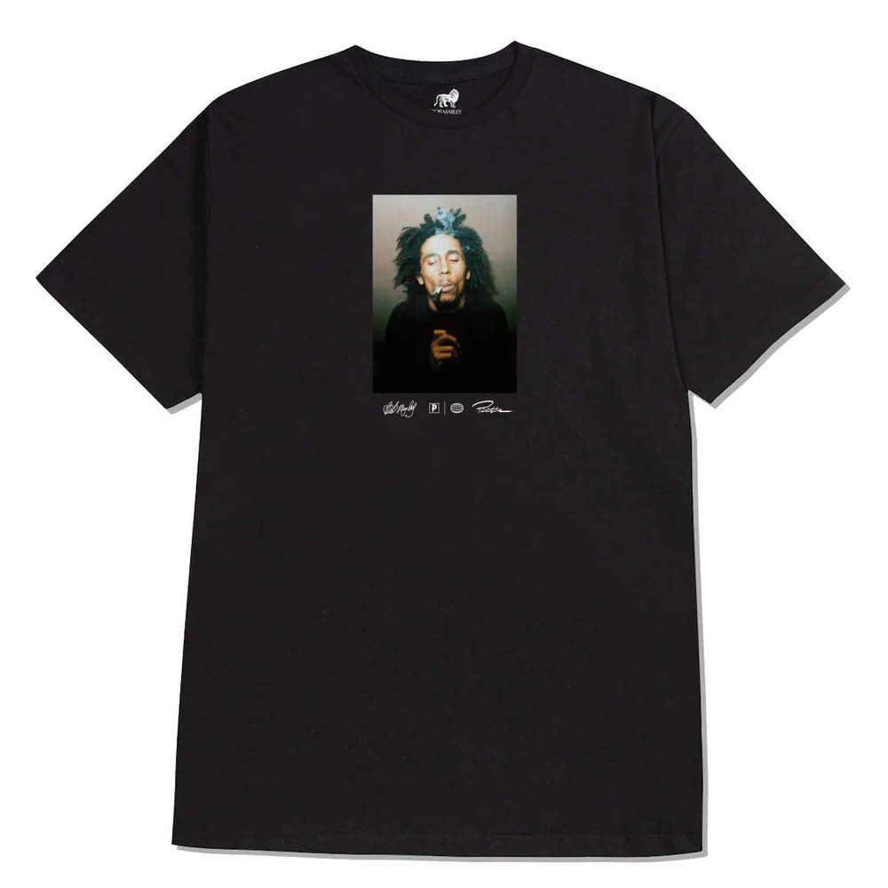 Primitive Bob Marley Kaya Black T-Shirt [Size: M]