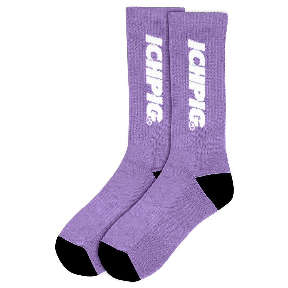Ichpig Sprinters Calf Lilac Socks