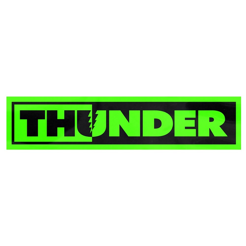 Thunder Trucks Bolts Skateboard Sticker [Colour: Green]