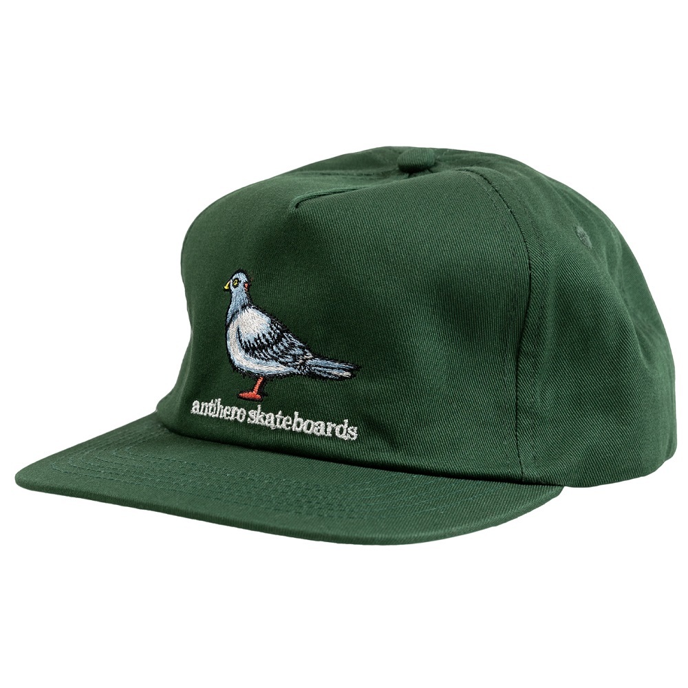 Anti Hero Lil Pigeon Forest Green Adjustable Hat