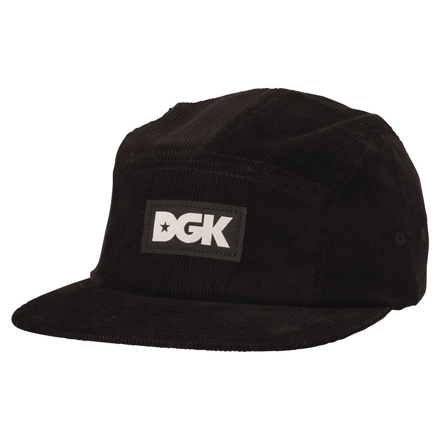 DGK Classic Cord Black Hat
