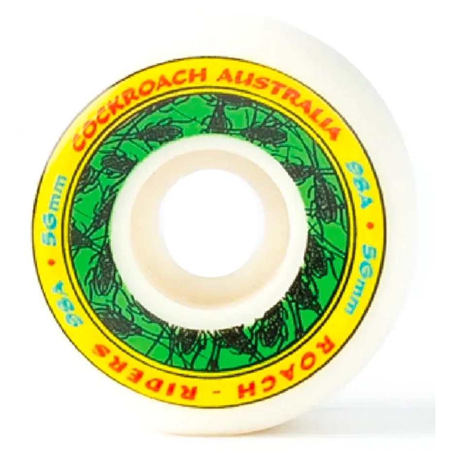 Cockroach Roach Riders 98A 56mm Skateboard Wheels