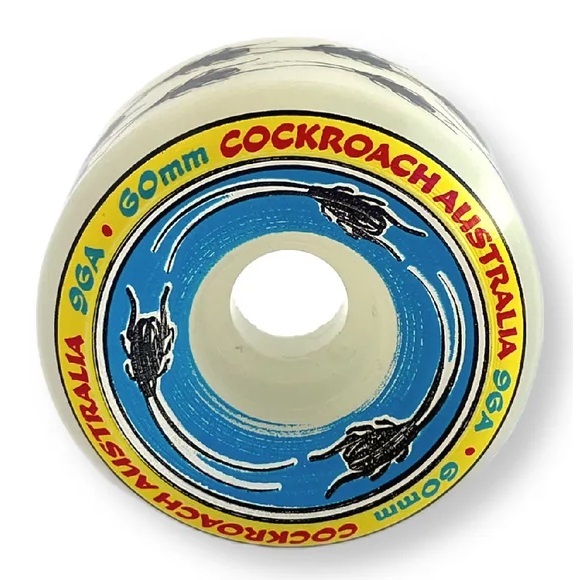 Cockroach Swarm Blue 96A 60mm Skateboard Wheels