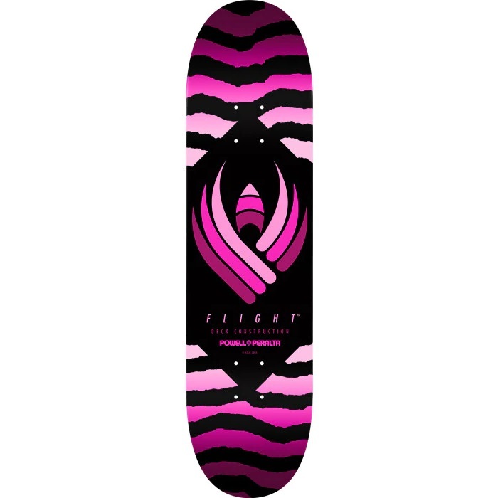 Powell Peralta Flight Safari Pink Shape 247 8.0 Skateboard Deck