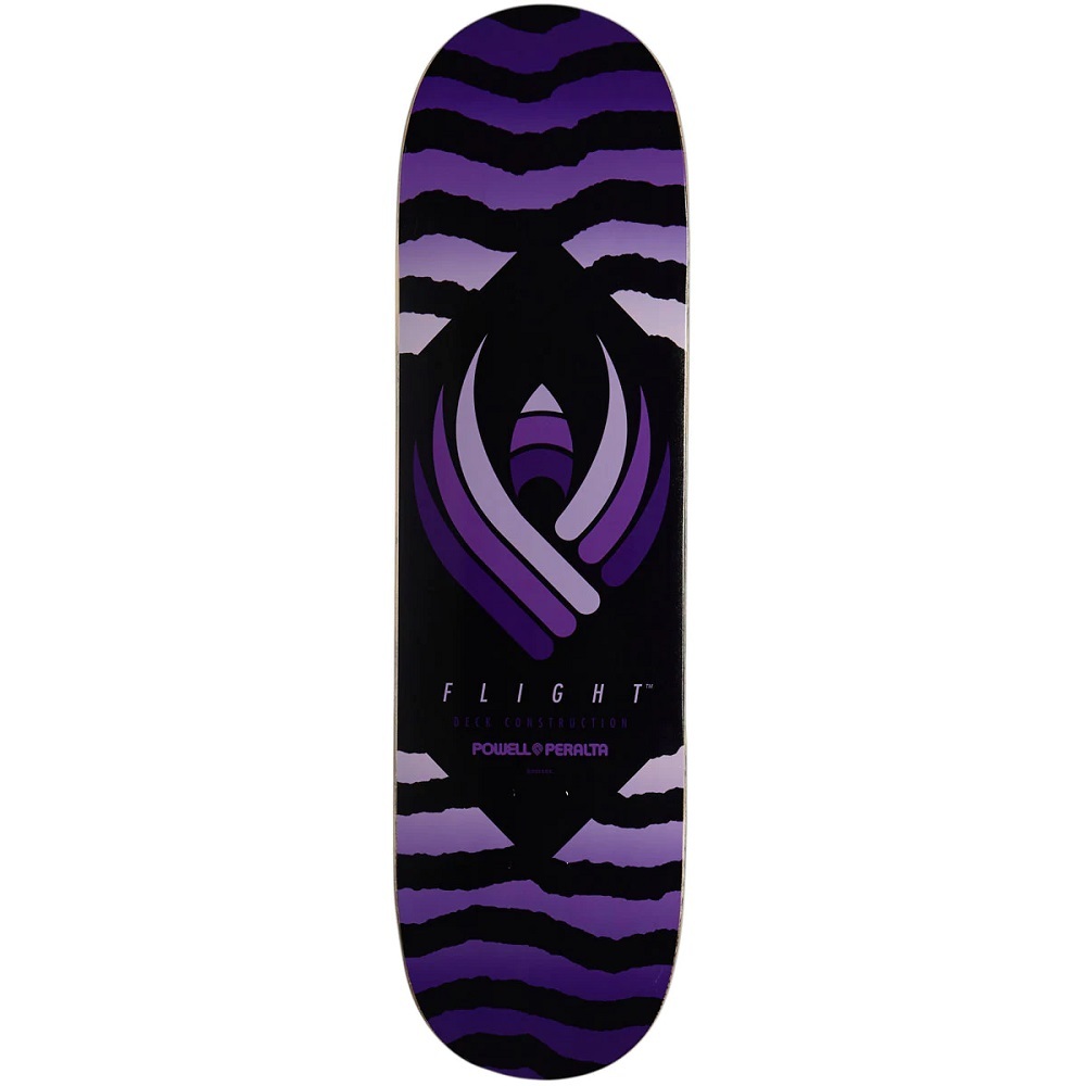 Powell Peralta Flight Safari Purple Shape 244 8.5 Skateboard Deck