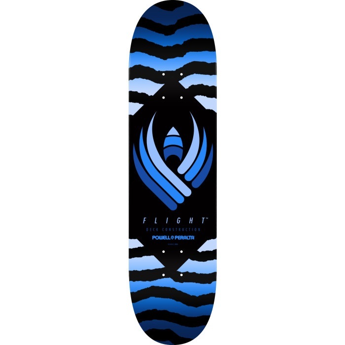 Powell Peralta Flight Safari Blue Shape 246 9.0 Skateboard Deck