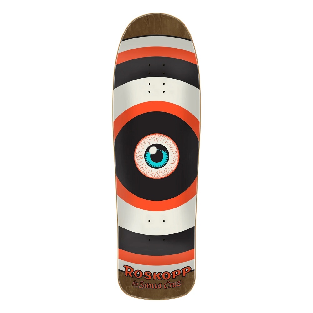 Santa Cruz Roskopp Target Eye Reissue 9.62 Skateboard Deck