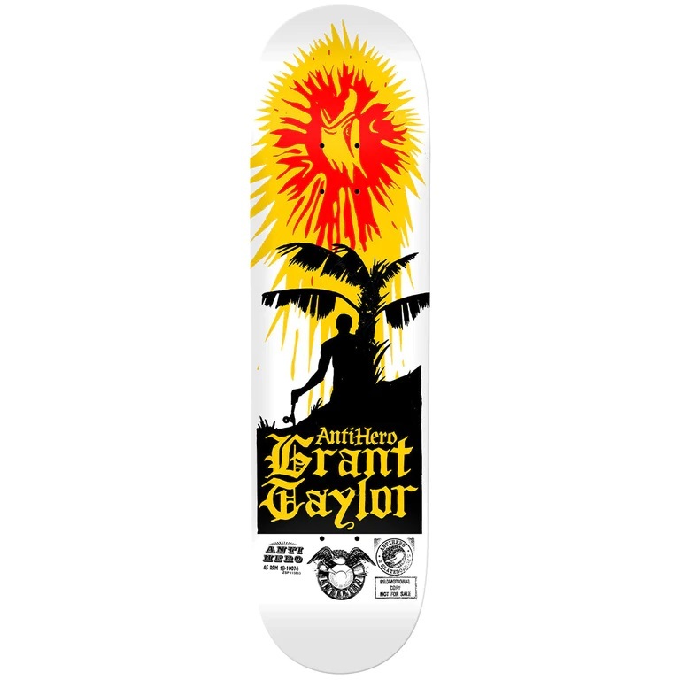 Anti Hero Selector Taylor 8.38 Skateboard Deck