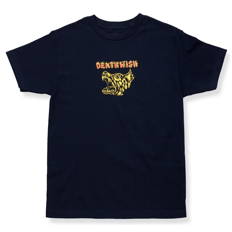 Deathwish Mans Best Friend Navy T-Shirt [Size: M]