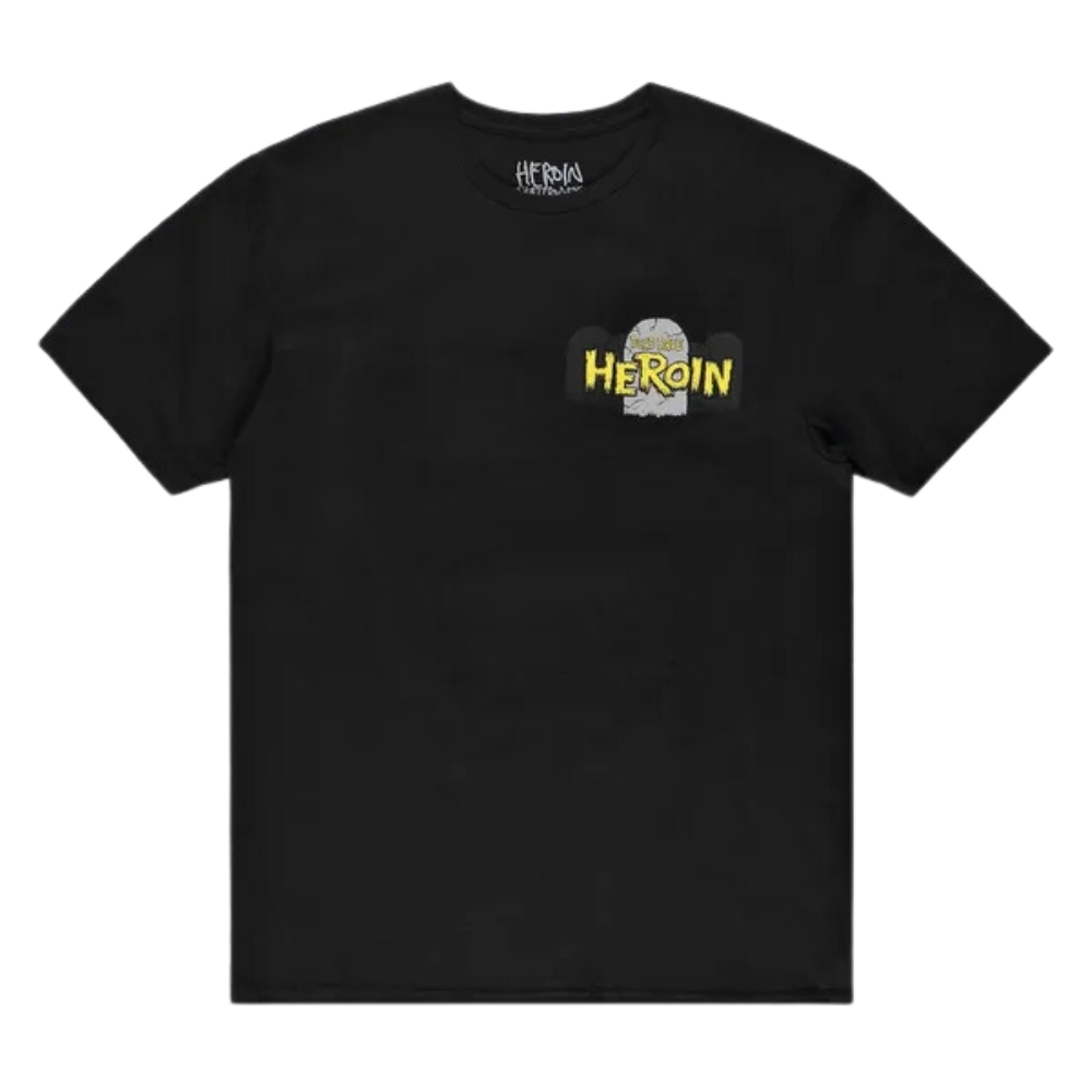 Heroin Zombie Black T-Shirt [Size: S]