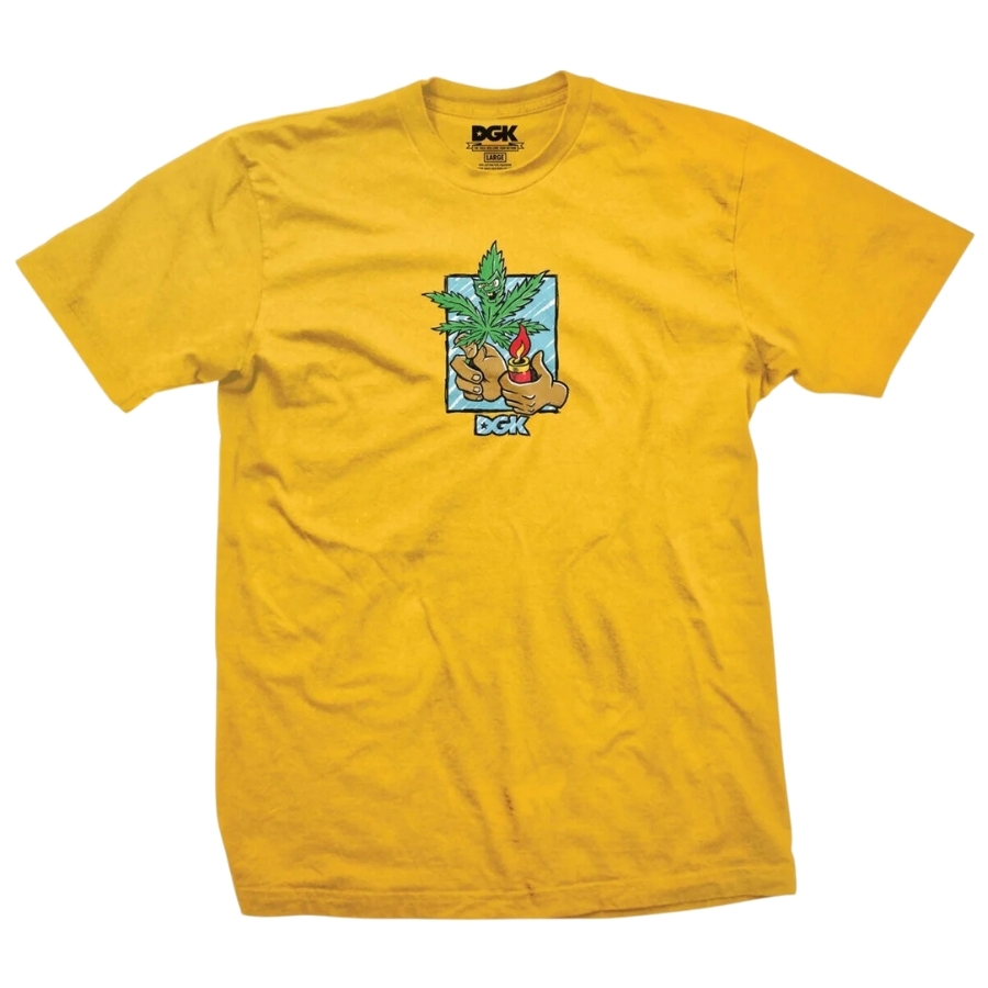DGK Talkin Dro Gold T-Shirt [Size: S]