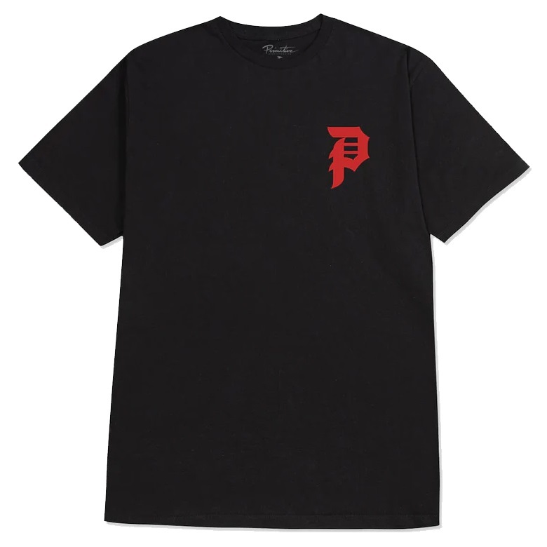 Primitive Dirty P Black T-Shirt [Size: M]