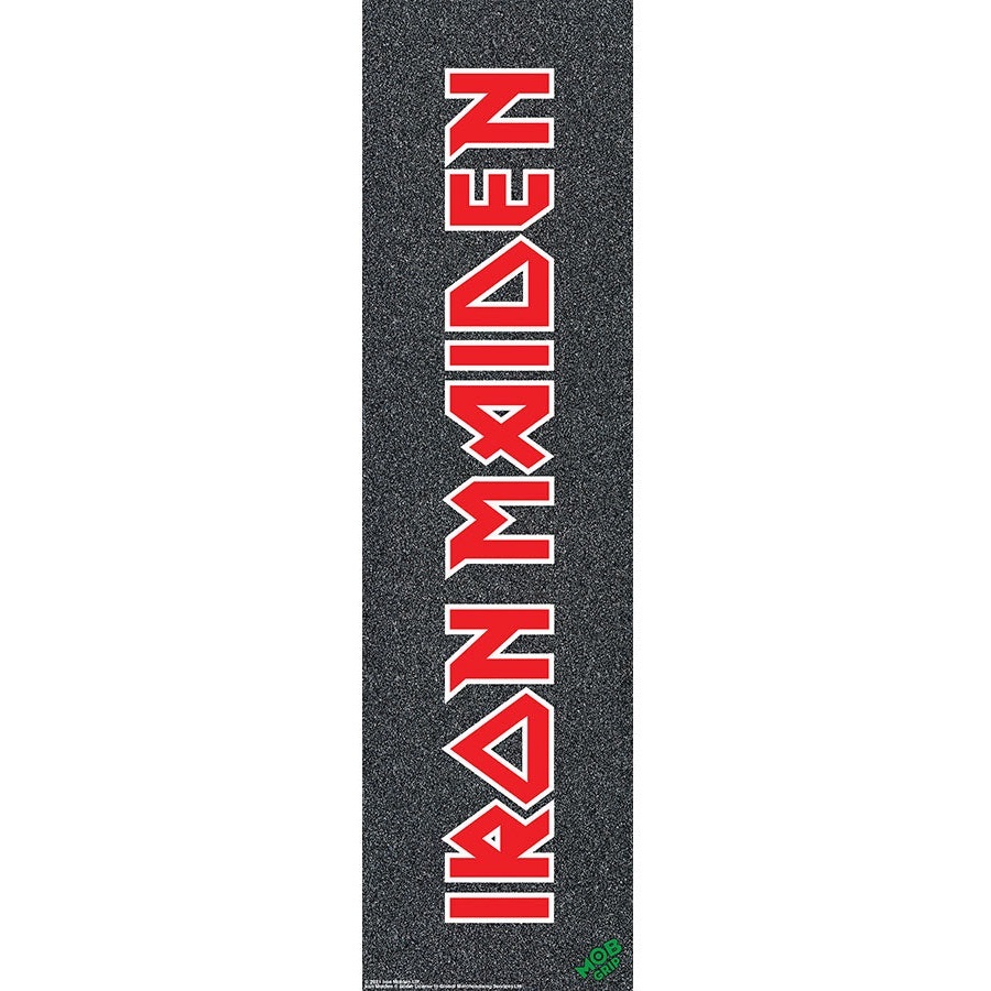 Mob Iron Maiden Logo 9 x 33 Skateboard Grip Tape Sheet