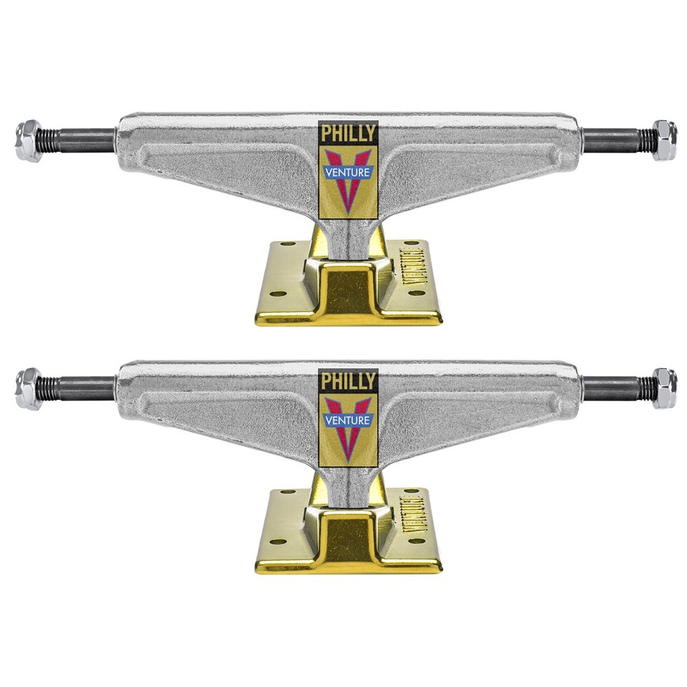 Venture Low Jahmir Awake Hollow Light Set Of 2 Skateboard Trucks [Size: 5.25]