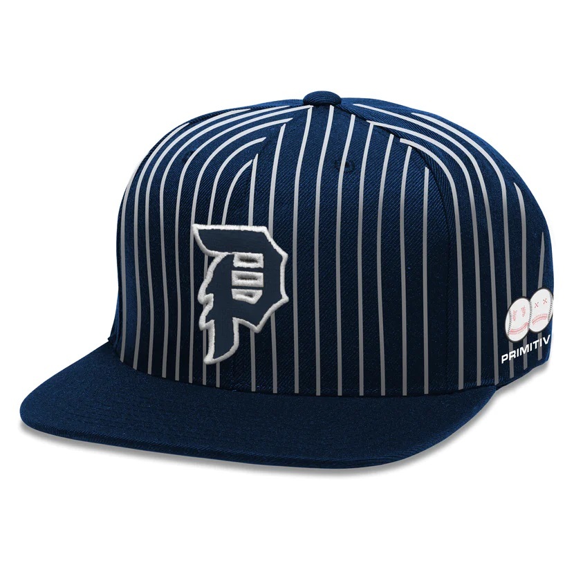 Primitive Dirty P Strike Blue Snapback Hat