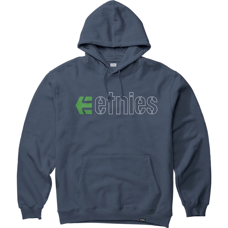 Etnies Ecorp Navy White Hoodie [Size: S]